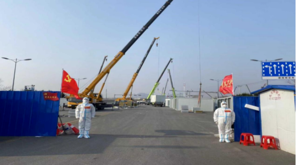 防疫接力，勇戰(zhàn)疫情——鞍勤、溫泉集團(tuán)全力保障健康驛站項(xiàng)目建設(shè)